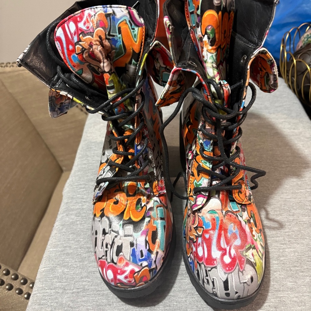 Ashley Blue Boots
